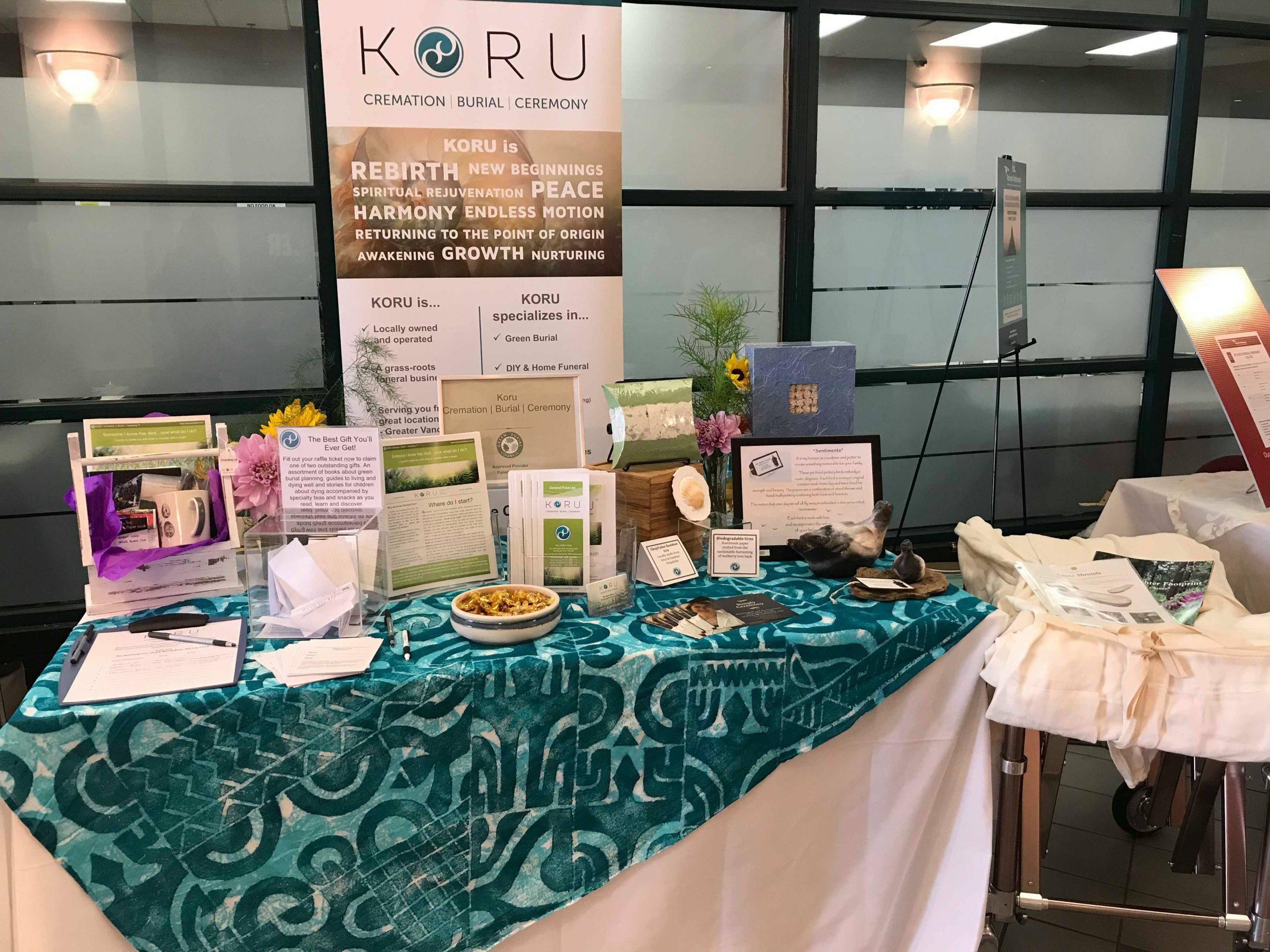 KORU Attends End-of-Life Matters Education and Resources Fair