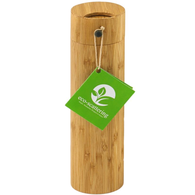 Eco Bamboo Scattering. Included for all KORU cremation clients. Urn